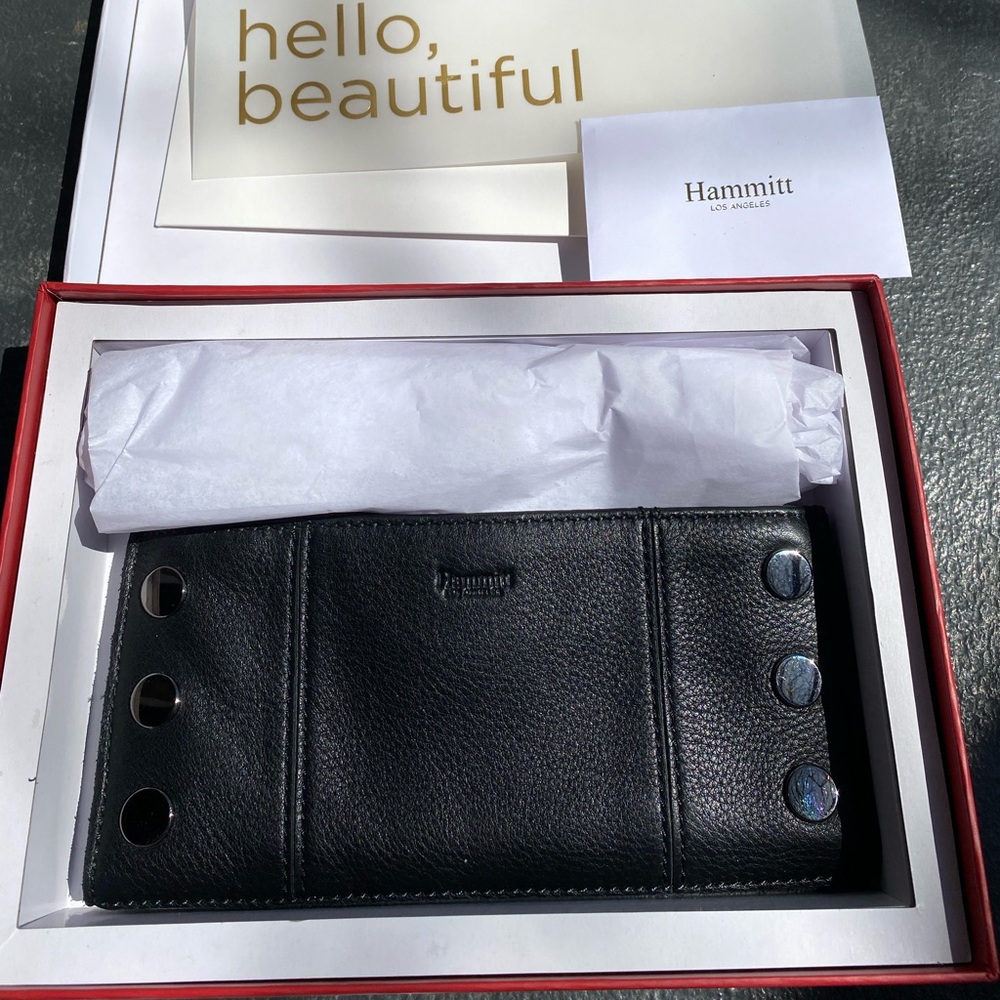 Black and gunmetal hammitt 110 north